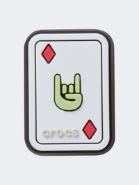 Crocs Rock On Diamond Card Unisex Lifestyle Jibbitz Charm