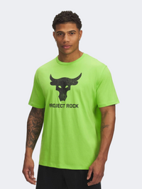 Under Armour Project Rock Brahma Bull Men Training T-Shirt Cyber Green