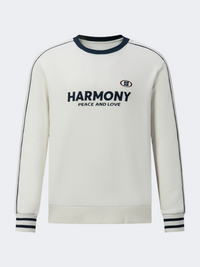 Erke Men Lifestyle Sweatshirt Light White