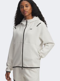 Under Armour Unstoppable Fleece Women Lifestyle Hoody Summit White