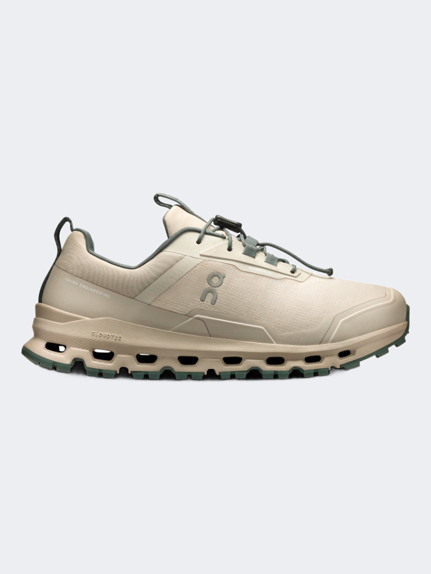On Cloudhero Waterproof 1 Gs-Boys Trail Shoes Truffle/Olive
