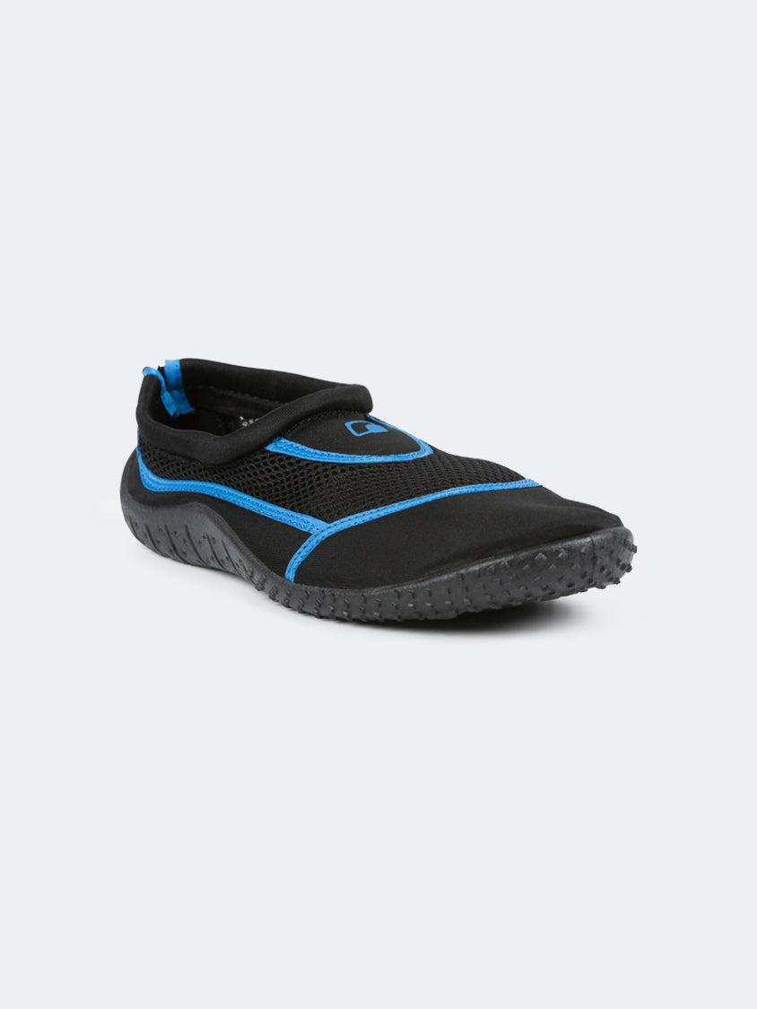 Top Ten Flexible Men Beach Aqua Shoes Black/Blue