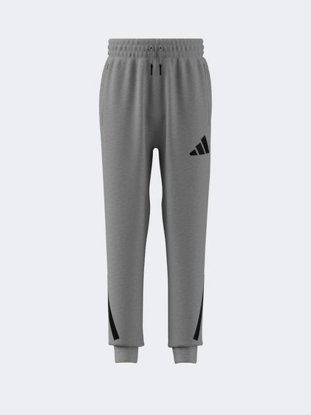Adidas Z.N.E. Tapered-Leg Kids-Boys Sportswear Pant Medium Grey
