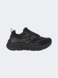 Lotto Run 60 Amf Women Running Shoes Black/Gravity Titan