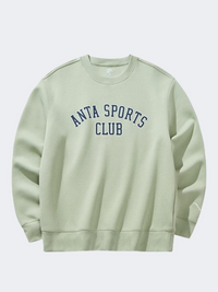 Anta Sports Club Men Lifestyle Sweatshirt Green