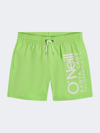 Oneill Original Cali Boys Beach Swim Short Green