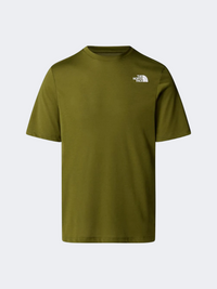 The North Face Foundation Mountains Faces Men Lifestyle T-Shirt Olive