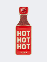 Crocs Hot Hot Hot Sauce Unisex Lifestyle Pins Gold