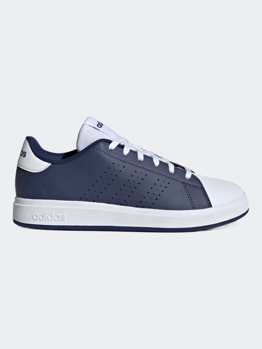 Adidas Advantage Base 2.0 Gs-Boys Sportswear Shoes Dark Blue/White/Grey