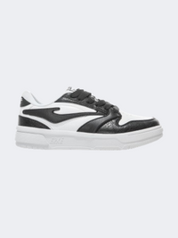 Erke Skateboard Women Lifestyle Shoes Black/Light White