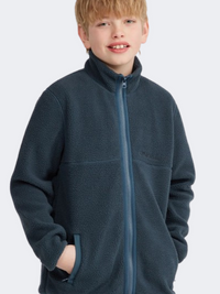 ONeill High Pile Fz Boys Skiing Fleece Alma Steel