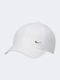 Nike Dri-Fit Club Unisex Lifestyle Cap White/Silver