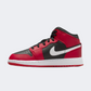 Nike Air Jordan 1 Gs-Boys Lifestyle Shoes Black/Red/White