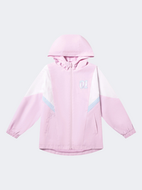 Erke Kids Girls Training Jacket Light Purple