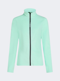 Oneill Cruz Jack Polertec Full Zip Women Skiing Fleece Retro Mint