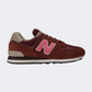 New Balance 574 Men Lifestyle Shoes Barrel Brown/Pink