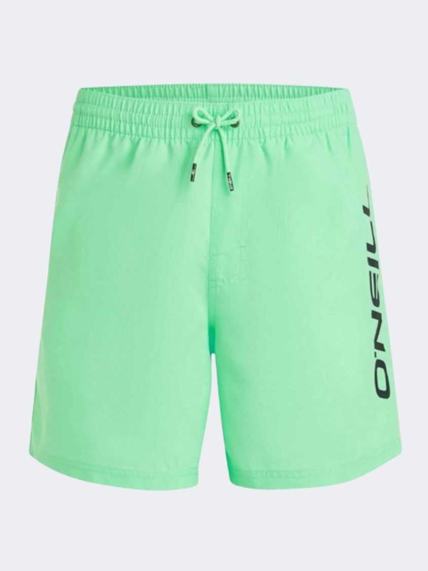 ONeill Original Cali 16 Inch Men Beach Swim Short Neon Green