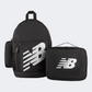 New Balance Backpack Plus Launchbox And Pouch Unisex Performance Bag Black/White