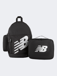 New Balance Backpack Plus Launchbox And Pouch Unisex Performance Bag Black/White
