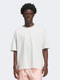 Adidas Anthony Edwards Believe That Men Basketball T-Shirt Cloud White