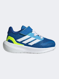 Adidas Runfalcon 5 Infant-Boys Running Shoes Blue/White/Lemon