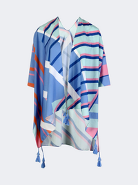 Achilleas Adele Women Beach Kimono Blue/Multicolor