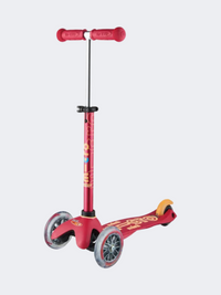 Micro Mini Deluxe 3-In-1 Deluxe Plus Kids Skating Scooter Ruby Red
