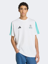 Adidas Mercedes Amg Petronas Formula 1 Team Dna Men Motor-Spor T-Shirt White