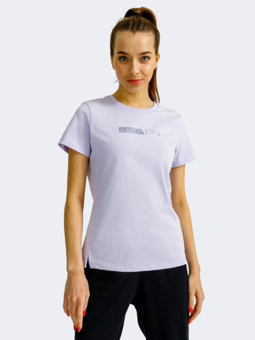 Anta Women Training T-Shirt Purple