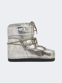 British Knight Blizzard Women After Ski Boot Silver