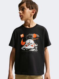 Nike Sportswear Photo Rise Boys Lifestyle T-Shirt Black