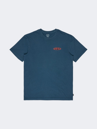 Billabong Since 73 Poster Wave Washed Screen Men Lifestyle T-Shirt Real Teal