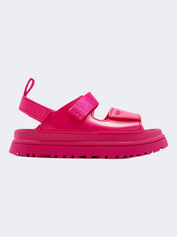 Ugg Goldenglow Glossy Sparkles Kids-Girls Lifestyle Sandal Deep Coral