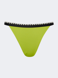 Blu 4U Batik Solids Women Beach Slip Lime