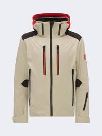 Toni Sailer Evan Men Skiing Jacket Mineral Earth