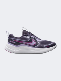 Nike Cosmic Gs Boys Running Shoes Dark Raisin/Fuchsia