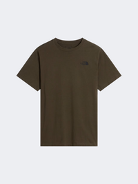 The North Face Yosemite Oak Box Nse Regular Men Lifestyle T-Shirt New Taupe Green