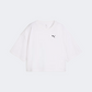Puma Wardrobe Essentials Oversized Women Lifestyle T-Shirt White