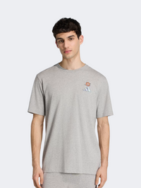 Adidas Earth Day Basketball Men Sportswear T-Shirt Medium Grey Heather