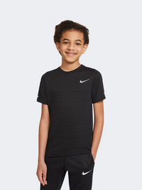 Nike Df Miler Boys Training T-Shirt Black