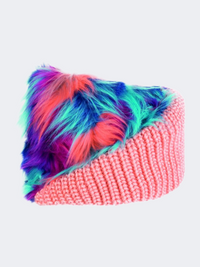 Buff Knitted Wrap Women Lifestyle Tubular Dania Peach