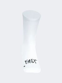 Pacific Stay Fast Unisex Running Sock White