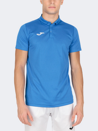 Joma Hobby Men Training Polo Short Sleeve Royal Blue