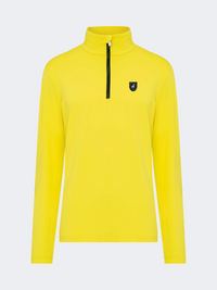 Toni Sailer Brendan First Layer Men Skiing Long Sleeve Nepal Yellow