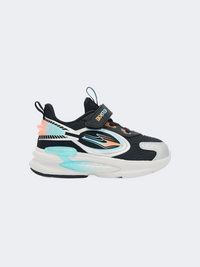 Erke Infant-Boys Running Shoes Silver/Blue