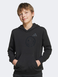 Adidas X Smileyworld Kids-Boys Sportswear Hoody Black/White