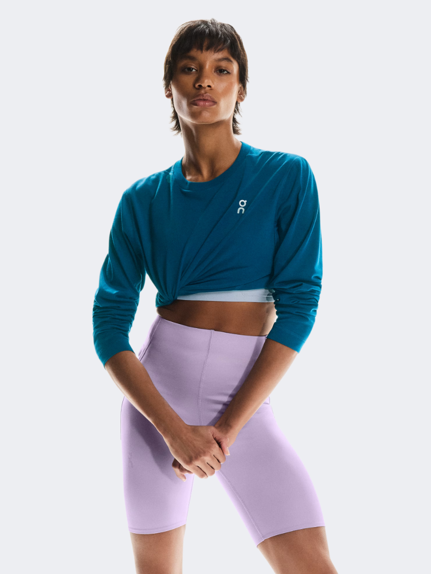 On Train Long-T Crop Women Training Long Sleeve Tempest