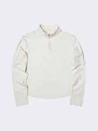 Erke Pullover Women Training Long Sleeve Glacier White