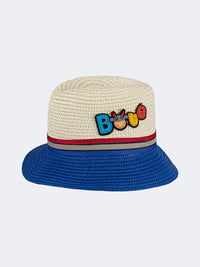 Oil And Gaz Stylish Kids-Boys Beach  Buntal Hat Beige
