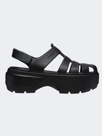 Crocs Stomp Fisherman Unisex Lifestyle Slide Black